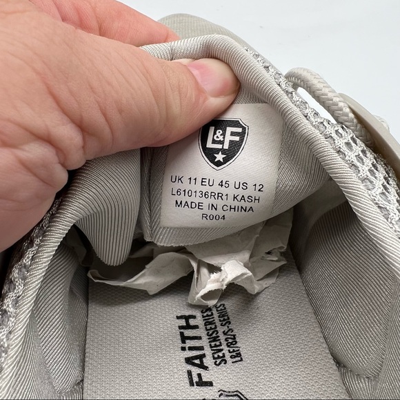 NWT Loyalty & Faith Grey Sneakers - Picture 8 of 8